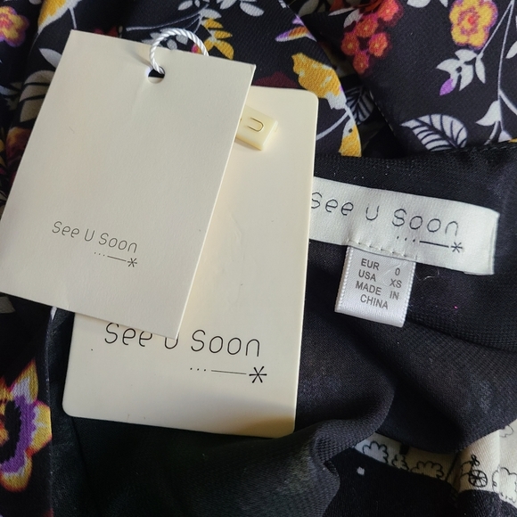 See U Soon Anthropologie New With Tags Dress size XS - Picture 7 of 7